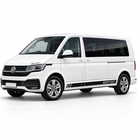 VW Transporter T5/T6 Edition side skirt decals – short wheelbase and L2